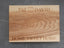 Luxury Personalised Oak Cutting Board – Large Bespoke Engraved Chopping Board UK image 3