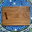 Solid Oak Serving Board with Sapele Bowtie Inlay — One of a Kind